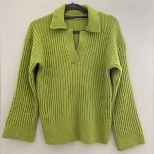 Zara’s crewneck sweater